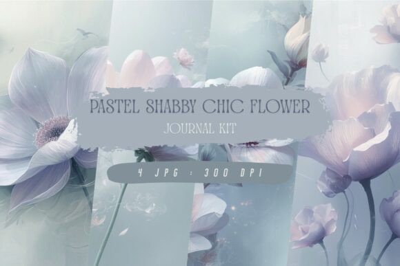 Embracing the Pastel Shabby Chic Aesthetic: A Guide to Digital Junk Journaling