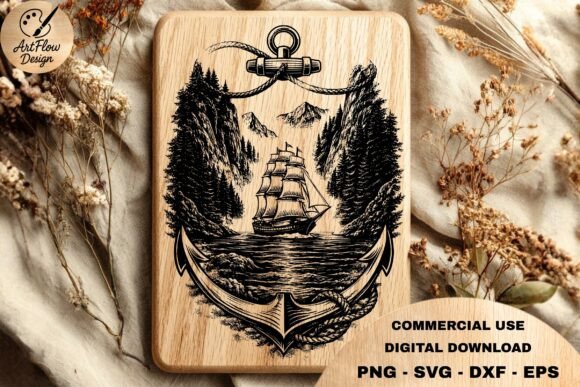 Sailing Ship Anchor Engraving SVG: A Practical Evaluation for Makers