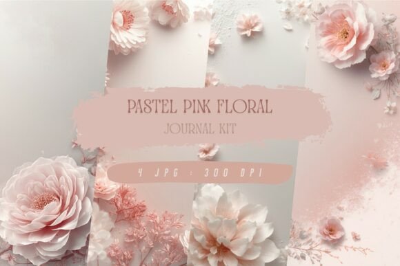 Unlocking Creativity: The Ultimate Guide to Pastel Pink Floral Junk Journal Kits