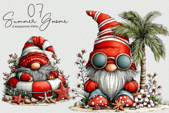 Watercolor Beach Gnome Clipart: A Creative Guide